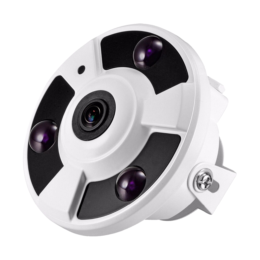 Камера видеонаблюдения, рыбий глаз 180°, аналоговая 2.1 Мпикс (1920х1080) FullHD