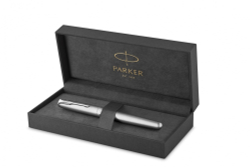 Перьевая ручка Parker Sonnet Entry Point Stainless Steel CT, перо: F, цвет чернил: black, в подарочной упаковке