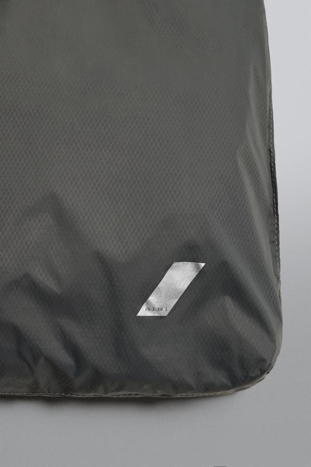 ZARA СУМКА-ШОПЕР СПОРТИВНАЯ, СЕРЫЙ