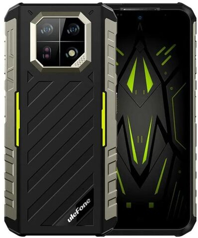 6.58" Смартфон ULEFONE Armor 22 8/128Gb,  NFC,  IPS,  120Гц,  6600мAч,  зеленый