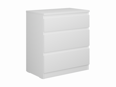 Комод Кастор 3 ящика (белый)