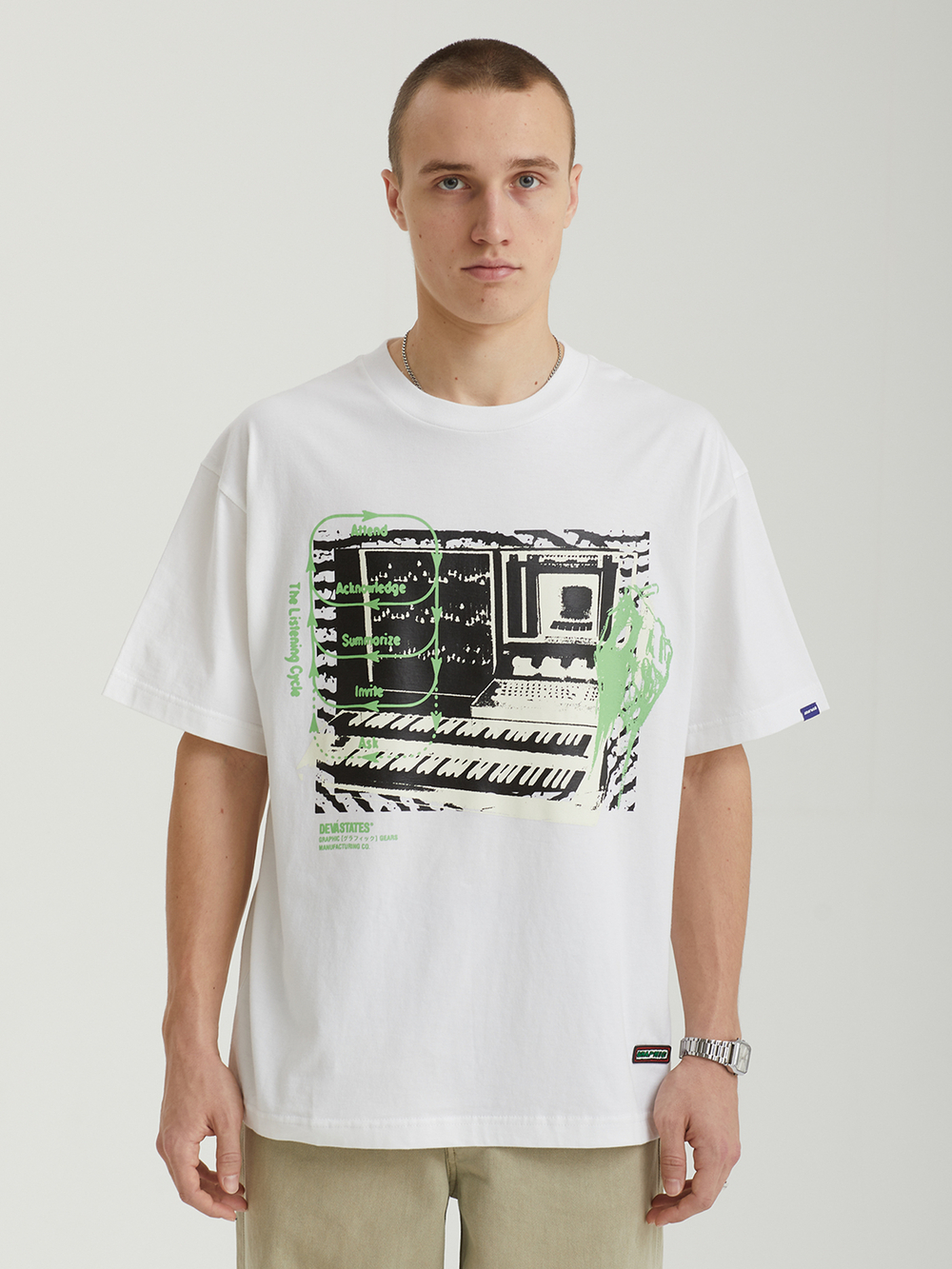 Мужская Футболка Algorhythm