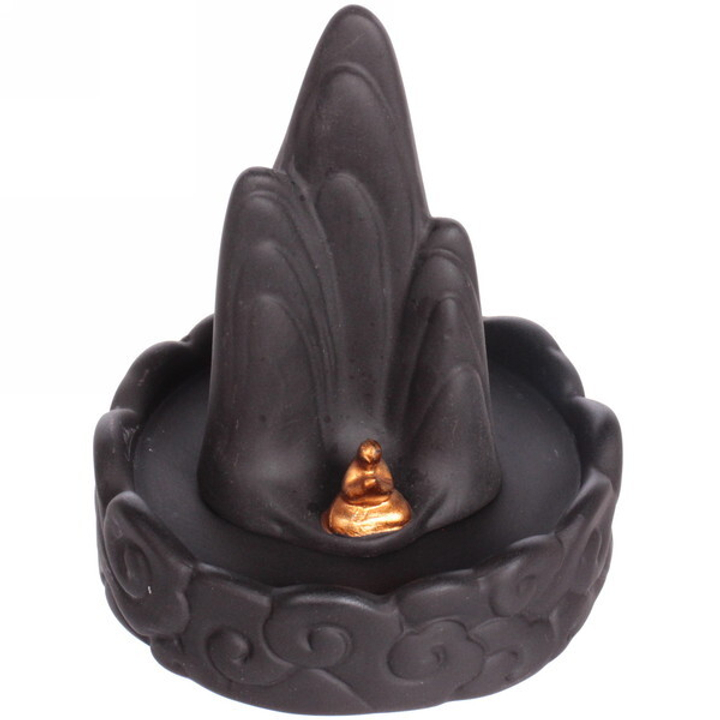 Подставка под стелющиеся благовония Горы мудрости 9,3x9,3x17,5 см