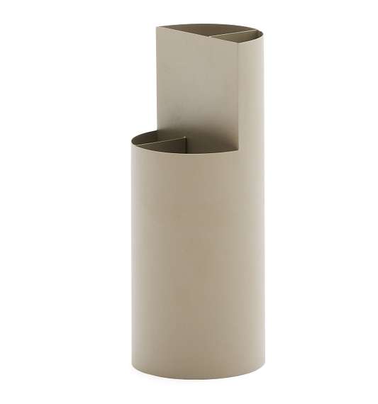 Подставка для зонтов Atin из бежевого металла