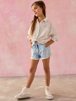 Шорты джинсовые для девочки Next AD0-168, Голубой