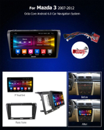 Магнитола для Mazda 3, Axela 2003-2009 - Carmedia OL-9503 IPS, Android 10, 8 ядер (TS18), 4G SIM-слот