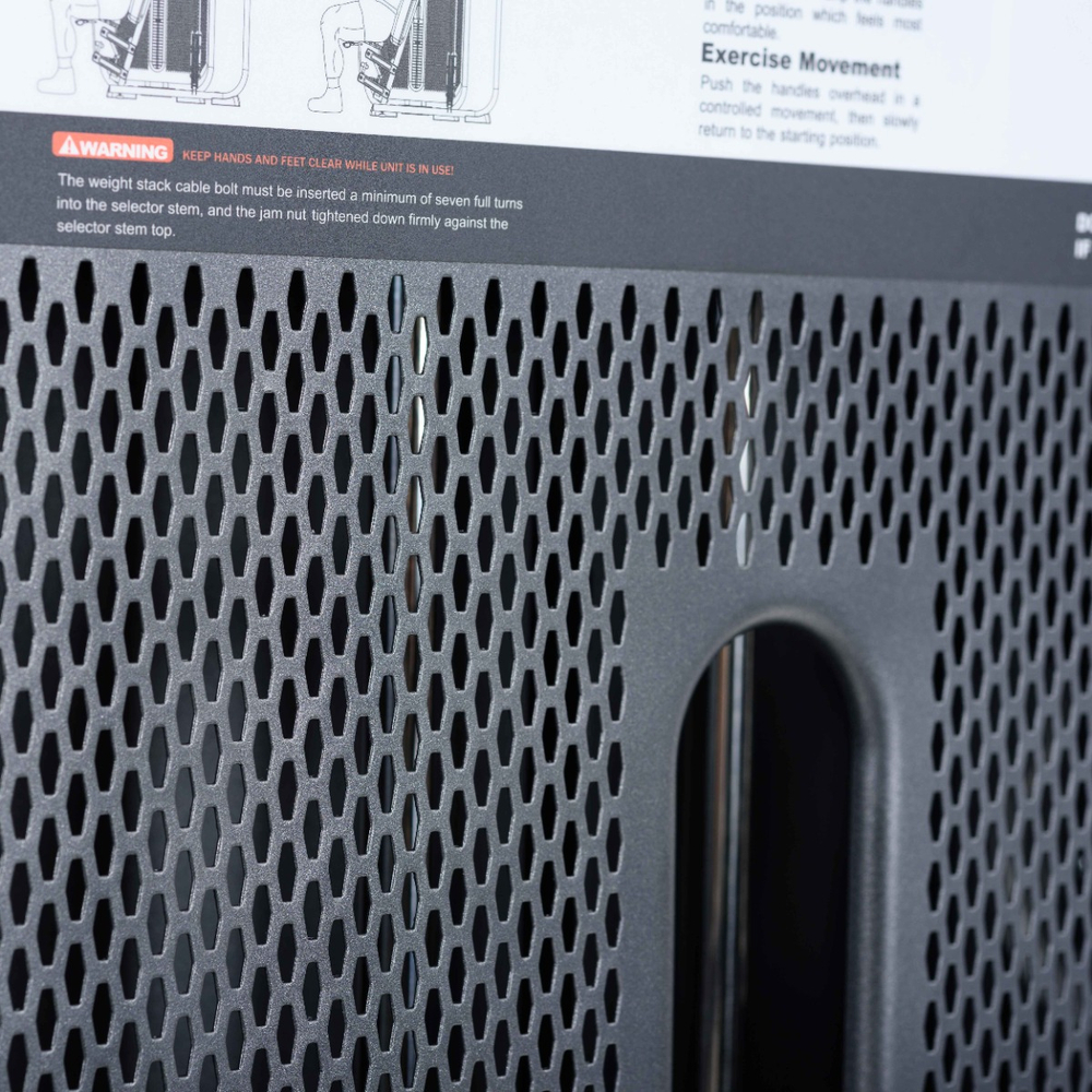 E7026JZ Трицепс-машина. Имитация отжиманий. Стек 135 кг