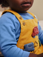 Комбинезон и боди в комплекте для малышей Next N22-242, Желтый, Синий