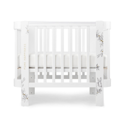 Кроватка-люлька Happy Baby Mommy Love by Akhmadullina, белый