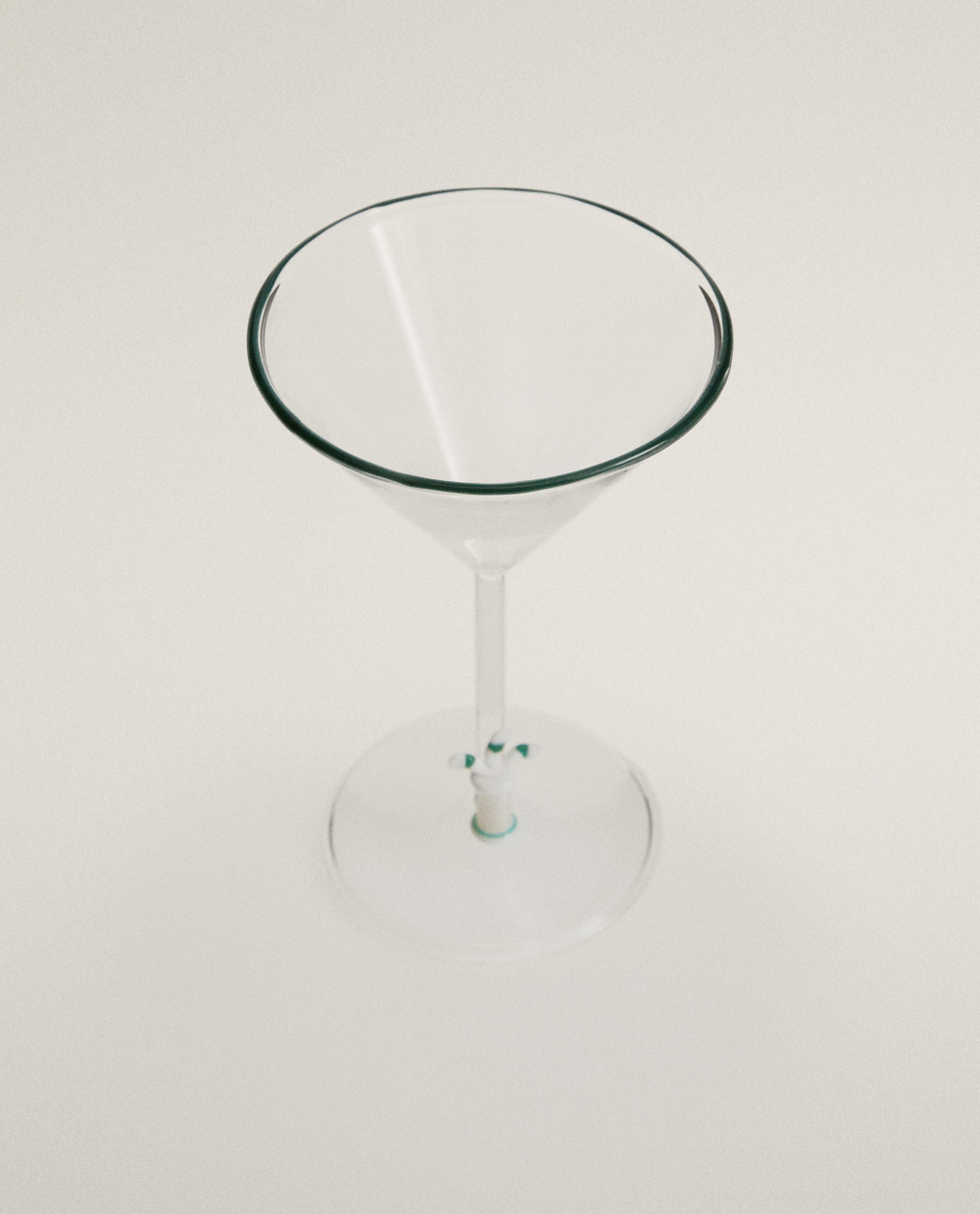 Zara Home бокал из боросиликатного стекла, цвет зелёный, 16 см · 8321/401