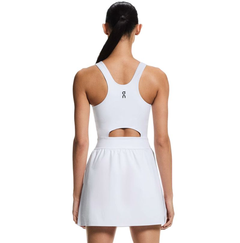 Теннисное платье On Court Split - white