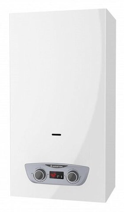 Газовый проточный водонагреватель Ariston FAST R DISPLAY 14L NG
