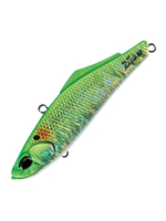Воблер DUO Bay Ruf Tide Vib 80, CEA0737 Lime Head Clear Gigo, 80 мм, 25 г, тонущий, виб