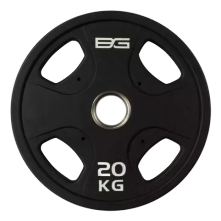 Диск олимпийский профессиональный BRONZE GYM полиуретан 20 кг