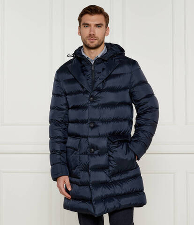 Пуховая куртка P-Hyde-Pad-Hood-233F BOSS BLACK - темно-синий(50527906)