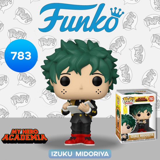 Фигурка Funko POP! Animation My Hero Academia Izuku Midoriya (Middle School Uniform) (783) 48476 / Фигурка по мотивам аниме "Моя геройская академия", Изуку Мидория
