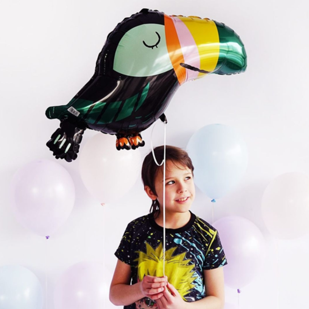 AN Шар фигура "Тукан дикий" 27"/68 см (БГ-30)  Изображение2