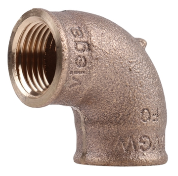 Viega угольник ВР 90° (бронза) 1/2"