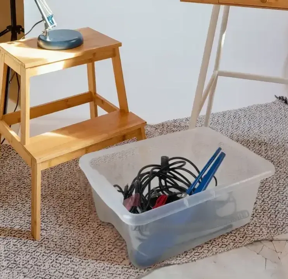 Контейнер Porter, 14 л, прозрачный