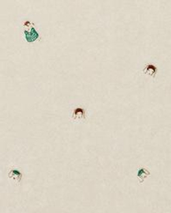 Zara Home плед детский из полиэстера, экрю, 90x120 см · 4601/004