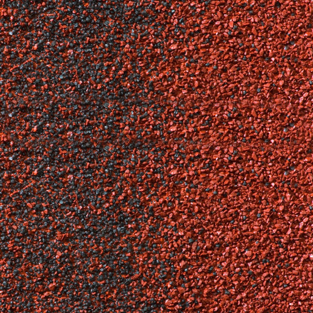 Конек ребровый Metrotile красно-черный