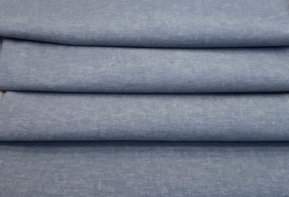 Ткань 100% хлопок джинсовая облегченная (Италия) ш-150см 1м