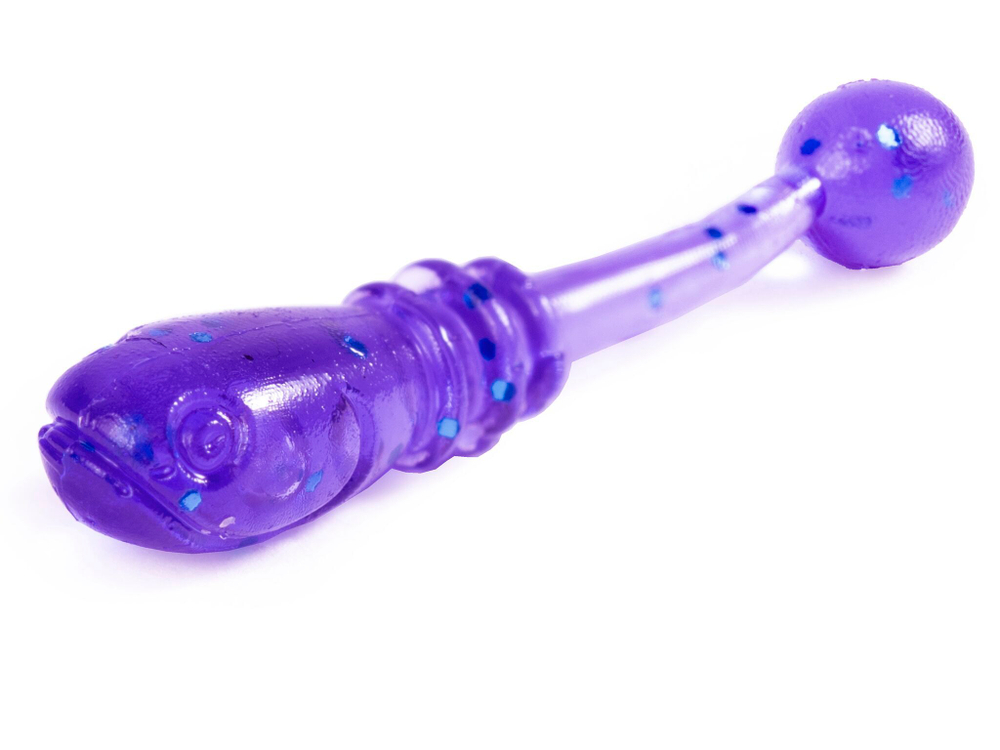 Слаги съедобные Lucky John White Fish 0.8" (2 см), цвет S66, 20 шт