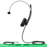 Гарнитура Yealink YHS34 Mono черный