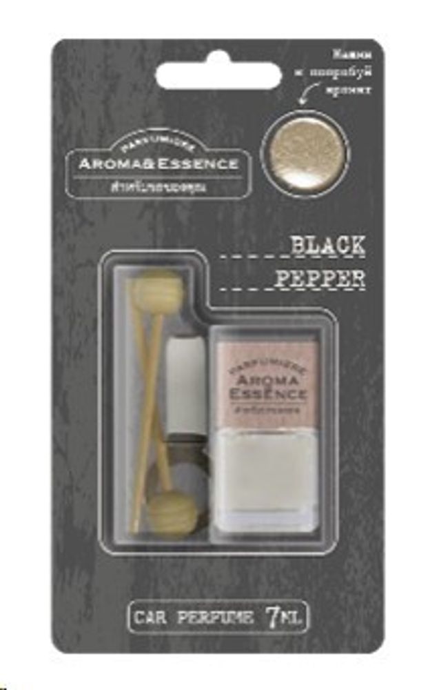 Ароматизатор на дефлектор  Aroma&amp;Essence  Black Pepper 7 мл (FOUETTE)