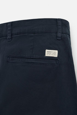 ZARA БРЮКИ ЧИНОС SKINNY FIT, МОРСКОЙ СИНИЙ