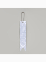 Светоотражающий элемент «Флажок», двусторонний, 15×3 см, серый, 10679986