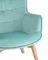 Кресло Contour, мятный велюр