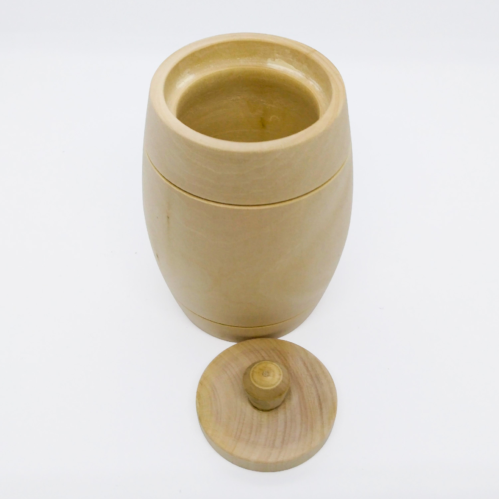 Бочонок 95*d75мм, деревянная заготовка