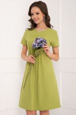 ПЛАТЬЕ МАРИТИ (ОЛИВЕ) Bellovera (Акция)