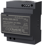 Источник питания PROMPOWER HDR-100-12, H:H12 В DC, 7.1А, 85.2Вт. Вх. 85-264В AC (120-370 В DC)