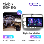 Teyes CC3L 9"для Honda Civic 2000-2005