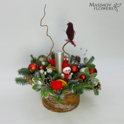 Композиция "Новогодний лес"