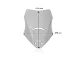DU036F WRS TOURING SMOKE WINDSCREEN (MTS V2)