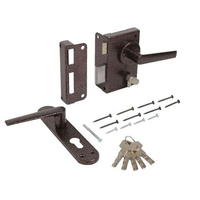 Замок накладной Птимаш ЗН3-1 медь правый