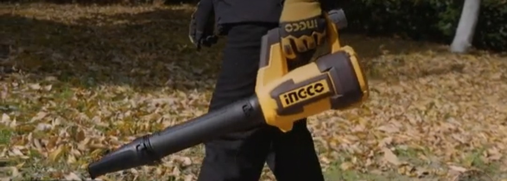 Аккумуляторная воздуходувка INGCO CABLI168082 INDUSTRIAL 16 В 2x2 Ач