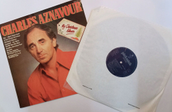 Винтажная виниловая пластинка Charles Aznavour My Christmas Album (UK 1981)