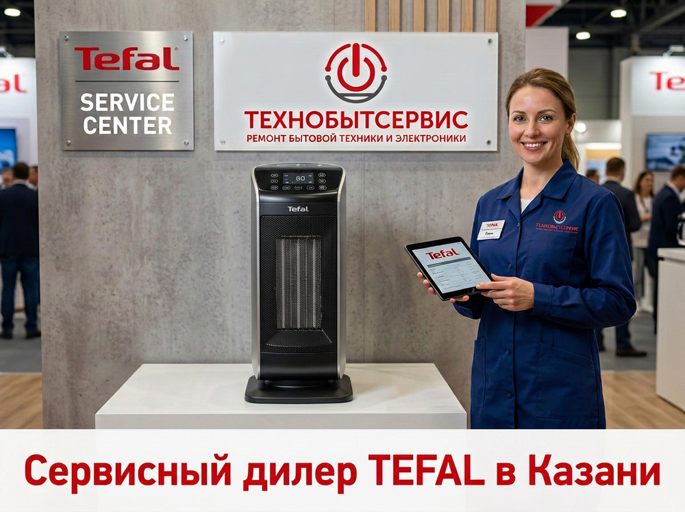 Ремонт обогревателя Tefal в Казани