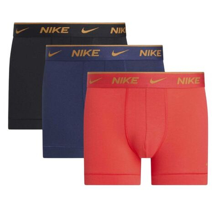 Боксерки теннисные Nike Everyday Cotton Stretch 3P - light crimson/midnight navy/white
