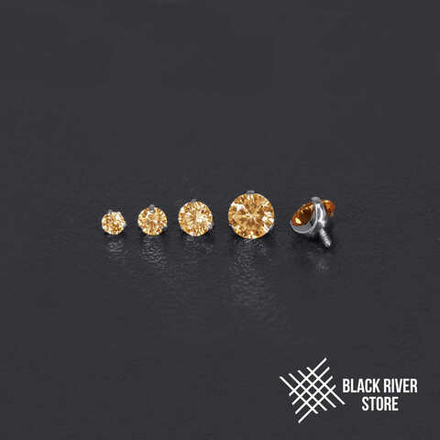 Cubic Zirconia Champagne