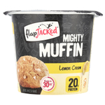 FlapJacked, Mighty Muffin, лимонный крем, 55 г (1,94 унции)
