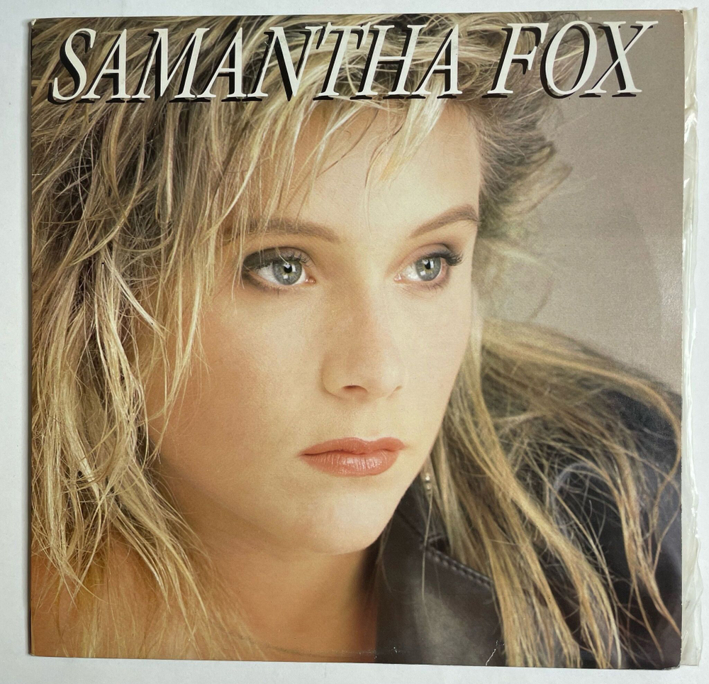 Винтажная виниловая пластинка LP Samantha Fox (Югославия 1987)