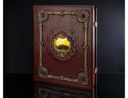 Родословная книга «Ювелирная Модерн» с накладкой «Барокко»