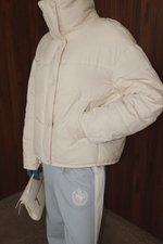 Куртка демисезонная с воротником из трикотажа