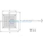 РД.30.1 Решетка донного слива 300х300