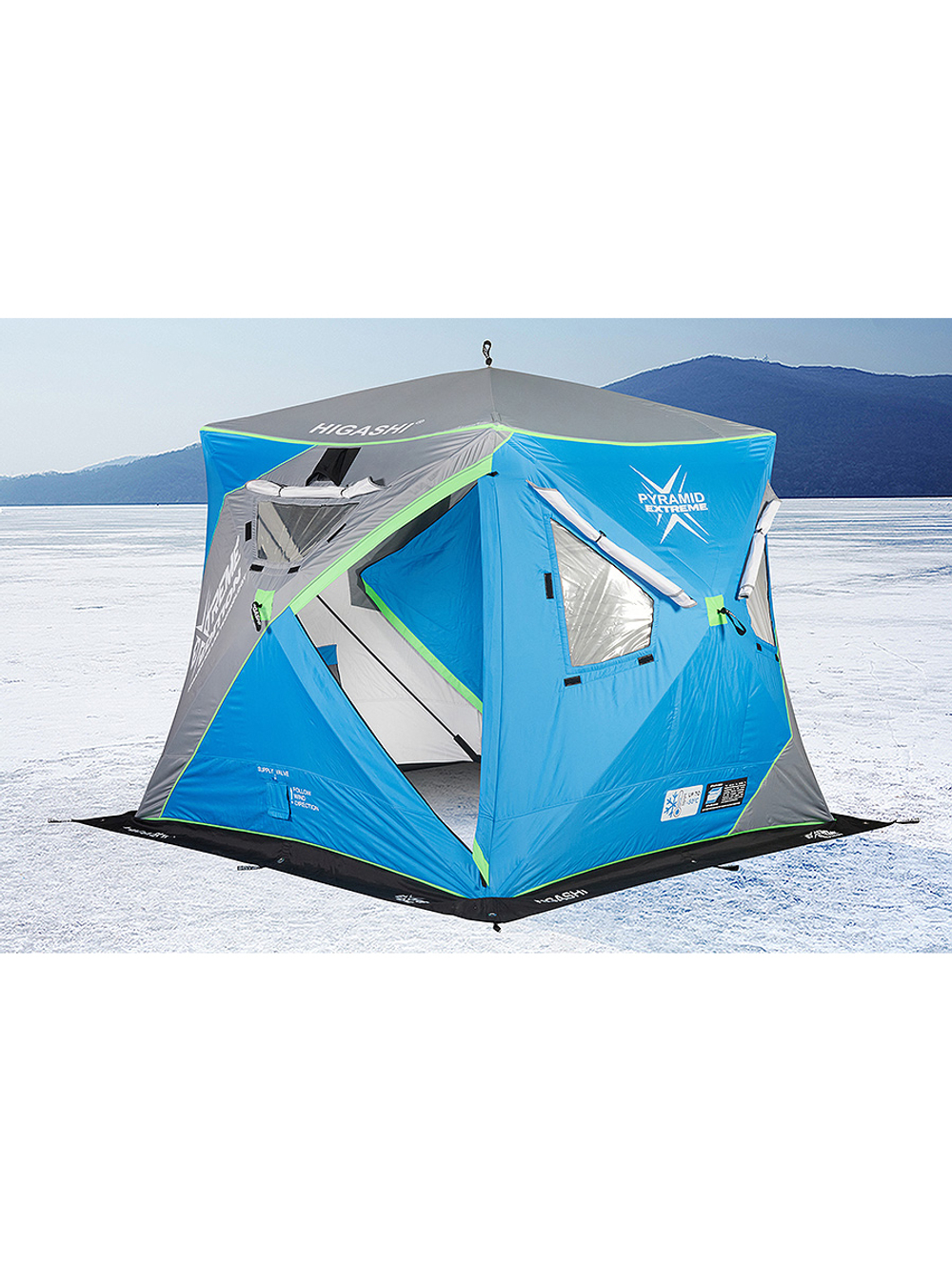 Палатка для зимней рыбалки HIGASHI Double Pyramid Extreme